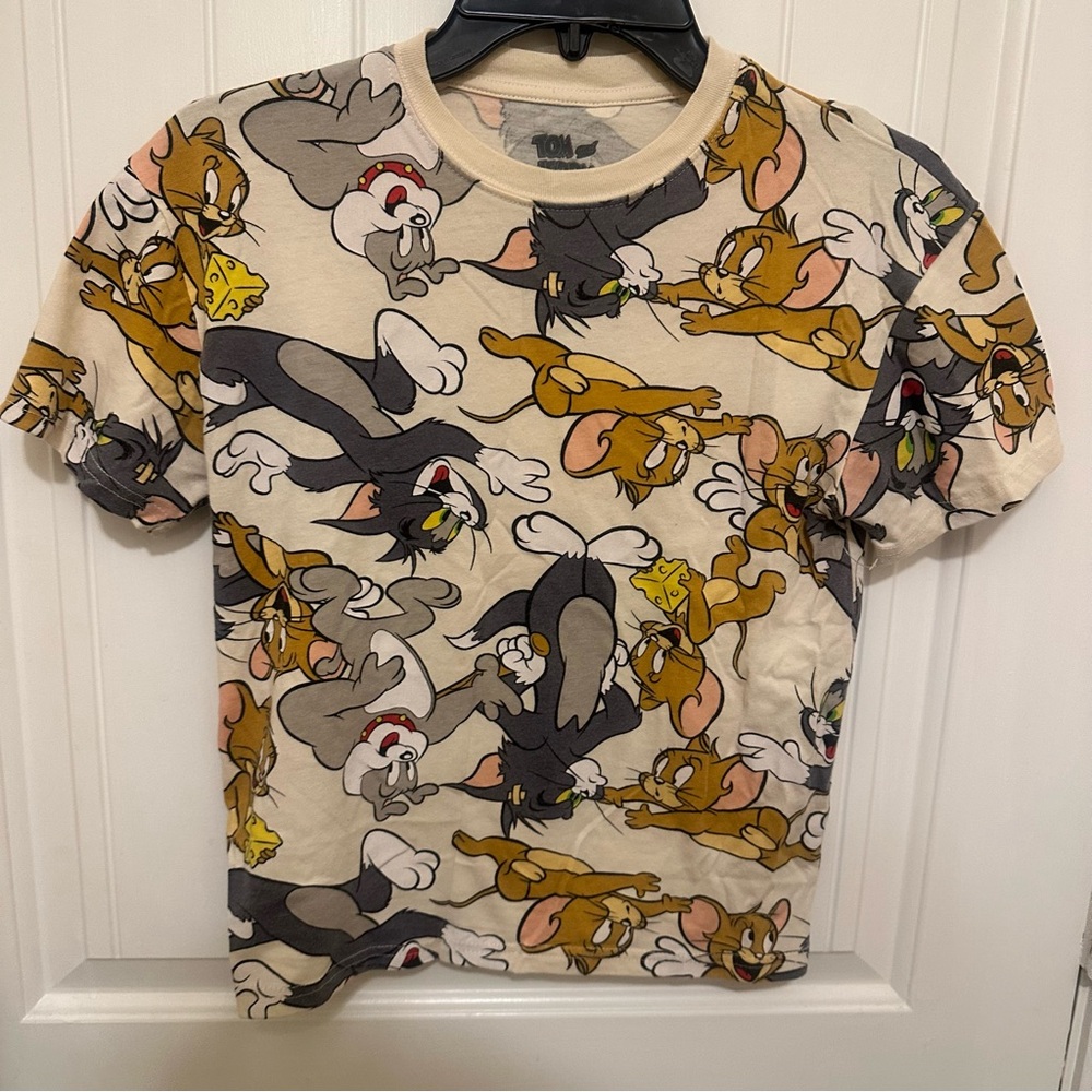 Tom and Jerry Graphic T-Shirt preowned size XS